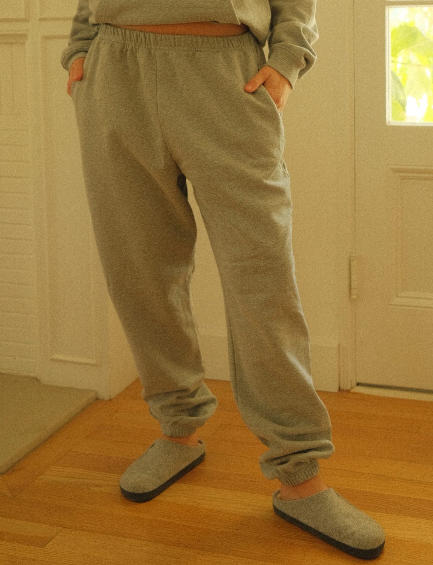 the fleece pocket pant