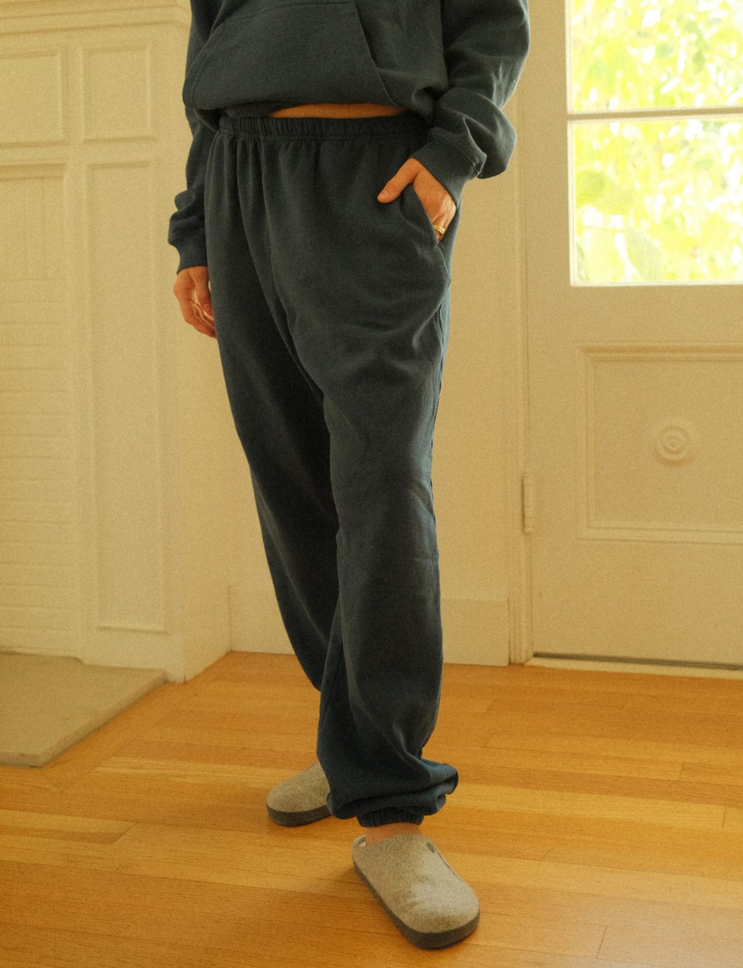 the fleece pocket pant